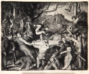 Initiation in the Frat by George Wesley Bellows